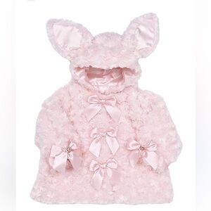 Bearington baby pink bunny jacket